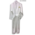 Velour Kimono Collar Bathrobe, Unisex